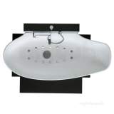 Ideal Standard Soft 1800 X 800mm Airspa Base And Bware Wh T974001