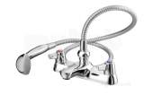 New Swan Two Tap Holes Qt Lvr Bath Shower Mixer/ Kit Cp