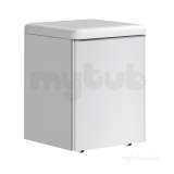 Softmood Trolley 400 Unit 1 Drw Gl Lgry T7820s4