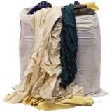 CLEANING BAG OF COLOURED RAGS 10KG JB121