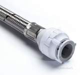 15mm X 3/4 Inch Flexhose Tap Connector Wht 2