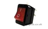 Lincat Ne14 Neon Rocker Switch-red