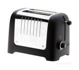 DUALIT 25005 TOASTER 2 SLICE LITE BLACK