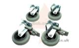 Welbilt Garland Uk100a Castors-set Of 4