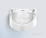 Basix Ws1l Wash Hand Basin White Polycar