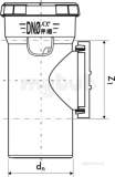 Mpd Dblue Access Pipe 110 Vcz-110-000-00d