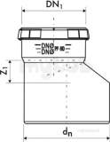 Mpd Dblue Reducer 110/50 Vrd-110-050-00d
