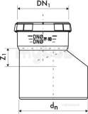 Mpd Dblue Reducer 110/50 Vrd-110-050-00d