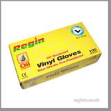 REGIN REGW21 VINYL GLOVES BOX OF 100 LRG