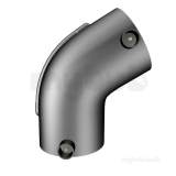 Elbow Bk E/f 110mm 45d Pe100 4.7mm Pins