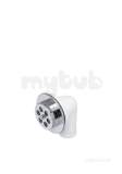 32mm Bent Bath Overflow Wb01-w Wbo1w