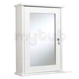Croydex Ribble Single Door Self-ass Cabinet