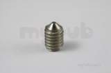 Bristan M4x5 Pointed Grub Screw Scw 25518