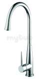 CHAMPAGNE EASY FIT KITCHEN SINK MIXER