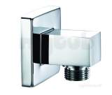 Bristan Square Wall Outlet Arm Wosq01 C