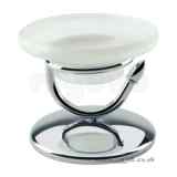 Arctic Free Standing Dish And Holder Cp