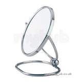 Arctic Free Standing Mirror Chrome Plated Ac Fsmr C