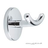 Bristan Arctic Robe Hook Chrome Plated Ac Hook C