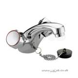 Club Basin Mixer-cp Heads Ex Waste Cp