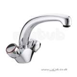 CLUB MONOBLOC SINK MIXER EXC HEADS CP