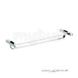 Bristan Chill Double Towel Rail Cp