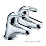 Bristan Java Bath Taps Pair Chrome Plated J 3/4 C