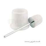 JAVA TOILET BRUSH and HOLDER CHROME PLATED J BRU C