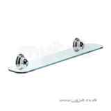 Bristan Java Glass Shelf Chrome Plated J Shelf C