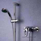 JAVA EXPOSED MANUAL SHOWER ADJ RISER CP