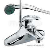 JAVA SINGLE LEVER BATH/SHOWER MIXER CP