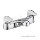 BRISTAN JUTE BATH FILLER CHROME PLATED JU BF C