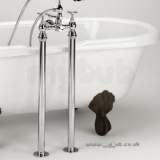 Bristan 26 Inch Stand Pipes Chrome Plated Leg C