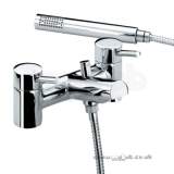 PRISM PILLAR BATH/SHOWER MIXER CP