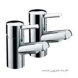 BRISTAN PRISM BASIN TAPS CHROME PLATED PM 1/2 C