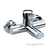 Prism Wall Mounted Bath Filler Chrome Plated Pm Wmbf C