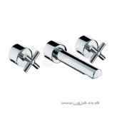 Quadrant 3th W/mount Basin Mixer Cp