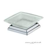 Qube Free Standing Soap Dish Chrome Plated Qu Fsdish C