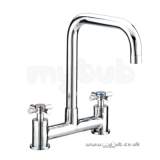 RIO MON SINK MIXER SQUARE SPOUT CP