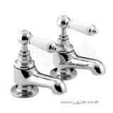 BRISTAN RENAISSANCE BATH TAPS PAIR CP