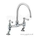Renaissance Bridge Sink Mixer B/nickel