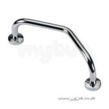 SOLO 14 Inch CRANKED GRAB BAR CP