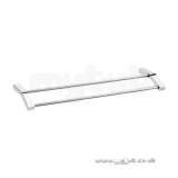 Bristan Twist Double Towel Rail Cp