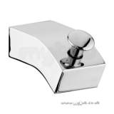 BRISTAN TWIST ROBE HOOK CHROME PLATED TW HOOK C