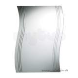 BRISTAN TWIST CURVEY MIRROR