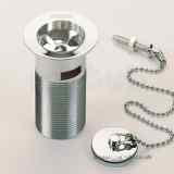 Luxury Basin Waste Slotted And Brass Plug G/inf