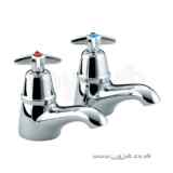 BRISTAN 1010 XT BATH TAPS PAIR CP