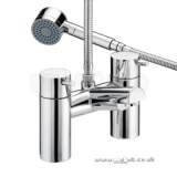 Prism Thermo Pillar Bath Shower Mixer Cp