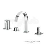 BRISTAN CHILL 4 HOLE BATH SHOWER MIXER CP