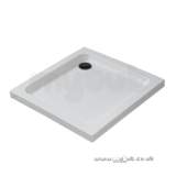 SQUARE STW 760 X 760MM SHOWER TRAY WH