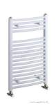 Rosanna Lrr604cw Curved Towel Rail Wh
